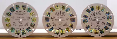 Cool Vintage View-master 3d Reels Set Great Shape Walt Disney's Chip 'n Dale • $14