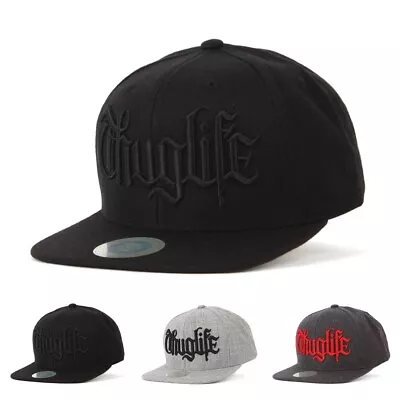 XL~2XL XXL 60~63Cm Unisex Mens Flipper Thug Life Baseball Cap Snapback Hats • $39.51