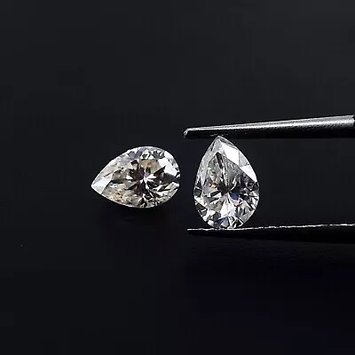 2 CT PEAR Moissanite Diamond - VVS1 D Grade - Loose Lab-Grown Gemstone C13 • $53.99