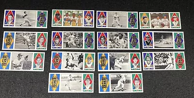 1993 Baseball BAT Upper Deck Triple Folders Cards Lot Of 14. Mantle Ruth Aaron • $42.66