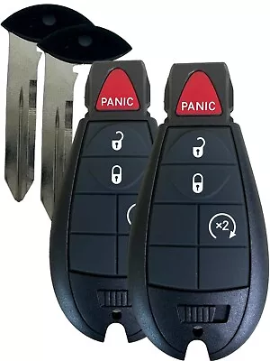 2 For Dodge Ram 1500 2500 3500 4500 Fobik Remote Star Key Fob Keyless Remote • $16.95