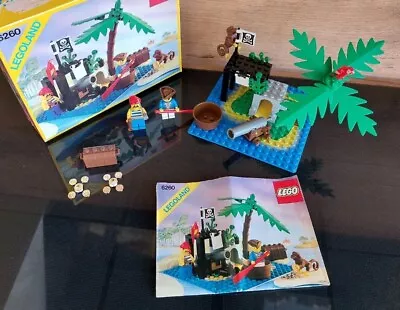 LEGO 6260 Pirates Shipwreck Island 100% Complete With Instructions And Box. • $275
