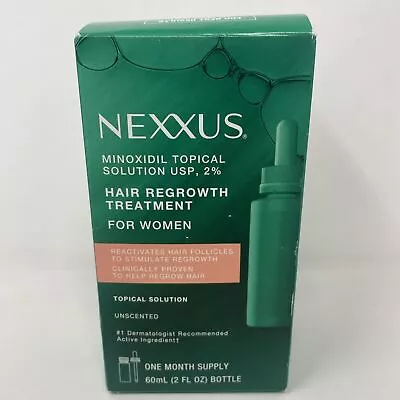 Nexxus Minoxidil Topical Solution 2% - Hair Regrowth Treatment For Women • $14.99