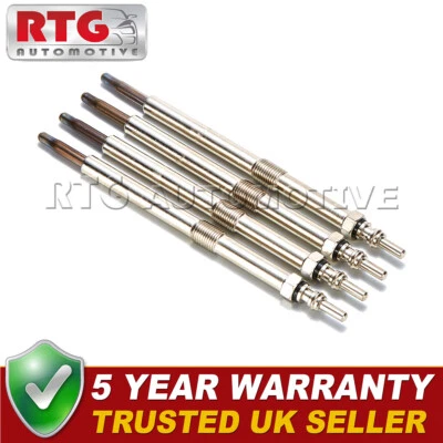£15.95 • Buy 4x Diesel Heater Glow Plugs For Nissan Renault Vauxhall 2.5 CDTI DTI