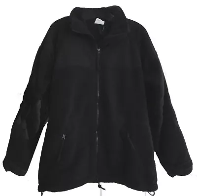 POLARTEC Cold Weather Full Zip Fleece Black Medium Genuine Military Issue • $44.44