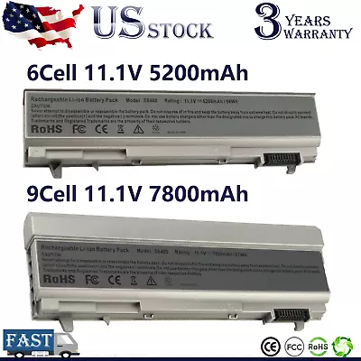 Battery For Dell Latitude E6400 E6410 E6500 E6510 Precision M2400 M4400 PT434 • $13.99