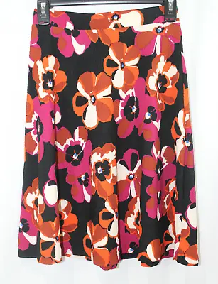 ECI New York Womens Multicolor Floral A Line Pull On Skirt XS NWOT • $9.99