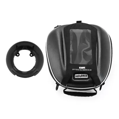 Motorcycle Phone Saddle Bag Fuel Tank Bag For NINJA 400 650 1000SX H2 ZX6R Chic • $86.98