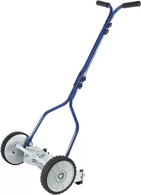 14-Inch 4-Blade Push Reel Lawn Mower Blue • $95.99