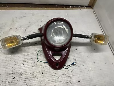 2002 Twist N Go Headlight Turn Signals Headlight Bessel Moped Tng Venice 50qt-5 • $125