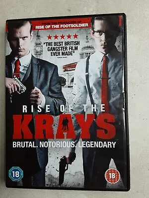 Rise Of The Krays DVD (2015) Kevin Leslie Adler Cert 18 • £1.50