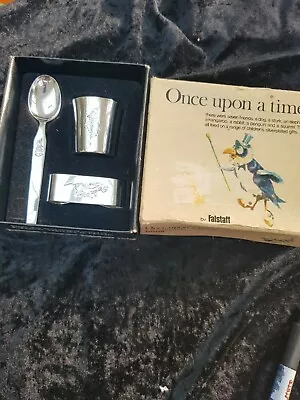 Falstaff Silver Plated Once Upon A Time Breakfast Set • £9