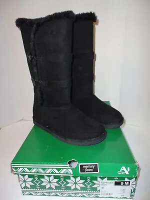 Arizona Jean Co. Womens' Cold Weather Boot Black Size 9M NWOT • $15