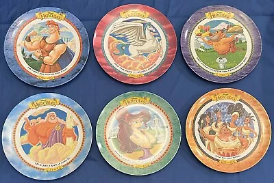 Complete Set Of 6 McDonald's Disney Hercules Movie Collectors Plates 1997 NEW • $95