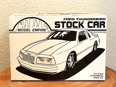 Ford Thunderbird Stock Car Model Kit By Model Empire (Monogram Model Inc). • $22