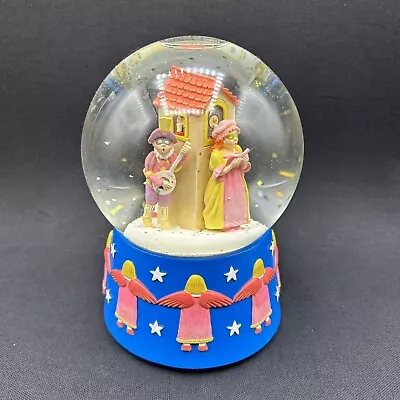 Early Dept 56 Musical Snow Globe Minstrels Angels  Teach The World To Sing  • $35