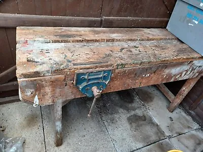 £175 • Buy Solid Wood Heavy Work Bench With Vice