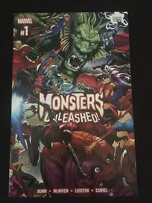 MONSTERS UNLEASHED #1 VFNM Condition • $3.50