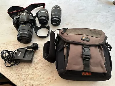 Canon EOS 450D Digital Camera With Canon And Sigma Lenses • $650