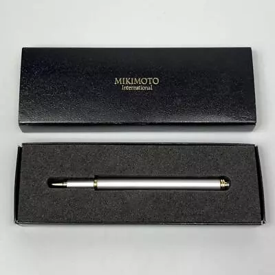 MIKIMOTO Ballpoint Pen Silver X Gold #6df1df • $114.50