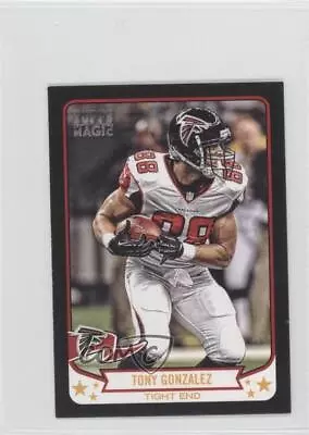 2013 Topps Magic Mini Black Tony Gonzalez #258 HOF • $1.40