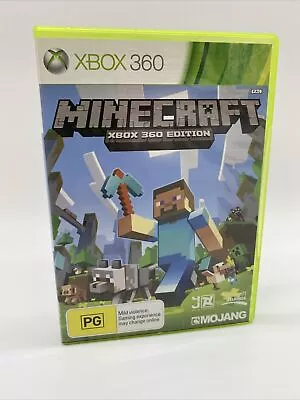 Xbox 360 - Minecraft - FREE TRACKED POSTAGE • $15