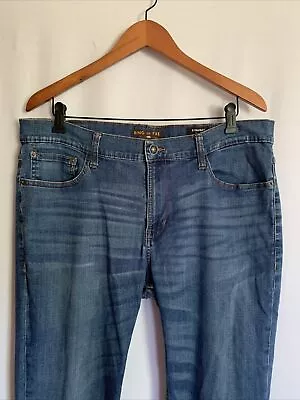 Ring Of Fire Straight Cut Men’s Jeans Blue Medium Wash Mid Rise Size W36 L30 • $25.14