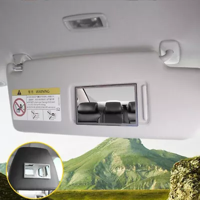 US 15X8CM Car Vehicle Sun Visor Vanity Mirror Clip On Make Up Sunshade Auto • $18.89