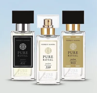 £21.99 • Buy FM Pure Royal Perfume Unisex Aftershave Fragrance Federico Mahora 50ml EDP 