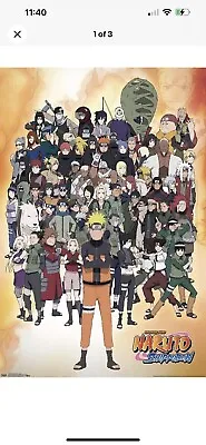 NARUTO SHIPPUDEN - GROUP Trends Poster - RP17948 • $14.99