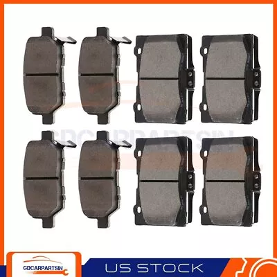 8pcs Front And Rear Ceramic Brake Pads For Acura RL 2005 06 07 08 09 10 11 2012 • $49.49