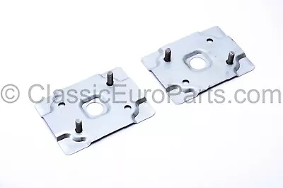 Rear Plastic Bumper Side Mount Bracket Set Metal For BMW E30 Late Conversion • $79