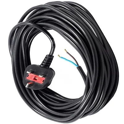 2 Core Electric Mains Power Lead Plug Cable For SPEAR & JACKSON Lawnmower 12M XL • £15.69