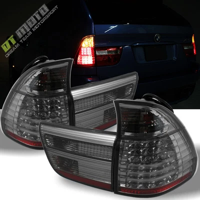 $195.99 • Buy Smoked 2000-2006 BMW X5 E53 Lumileds LED Tail Lights Rear Brake Lamps Left+Right