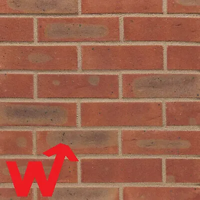 Caldera Red Multi Facing Bricks | X500 Pack | Facing Brickwork | House Bricks • £399.60
