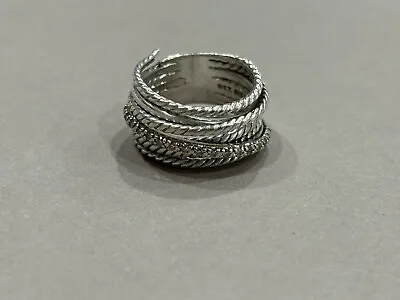 David Yurman Crossover Diamond Ring • $220