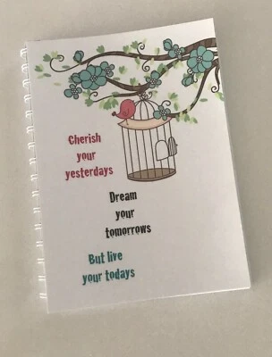 $14.95 • Buy 2022-2023 Financial Year Diary Birdcage With Cherish Quote A5 WEEK TO VIEW