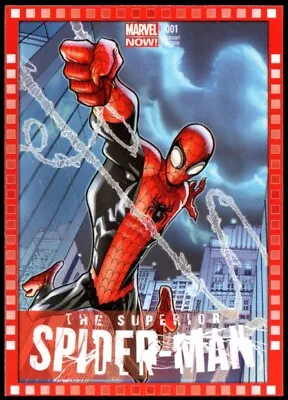 2013 UD Marvel Now!  CUTTING EDGE VARIANT COVER  #119-HR THE SUPERIOR SPIDER-MAN • $4
