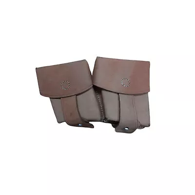 WWI Austro-Hungarian M95 Leather Ammo Pouches - Reproduction T175 • $46.81