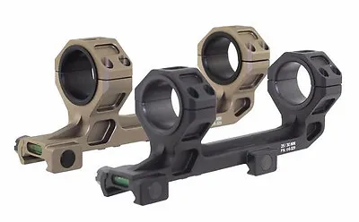 Tactical QD Cantilever Scope Mount 25.4mm/30mm Dual Ring Mount Fit 20mm Rail • $15.99