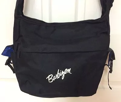 Leeds Barbizon Mens Tote Messenger Sturdy Large Light Weight Black H2 • $29.99