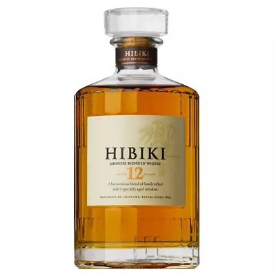 Hibiki 12 Year Old Japanese Whisky 700mL • $1469.99