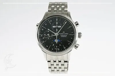 MAURICE LACROIX Les Classics LST078-SS002-33Y Moon Phase Automatic Watch 230707T • $1886.04