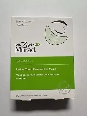 Murad Resurgence Retinol Youth Renewal Eye Masks Rejuvenate Firm Hydrate 5 Pairs • $24.99