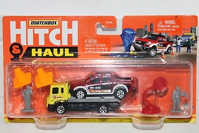 MATCHBOX HITCH & HAUL MBX Service II '16 Chevy Colorado Xtreme /MBX Flatbed King • $7.49