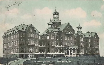$11.89 • Buy State School For The Deaf Frederick Maryland MD 1922 Postcard