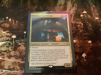 MTG - Magic The Gathering Card Foil Mathas Fiend Seeker - Commander 2017 • $3.99