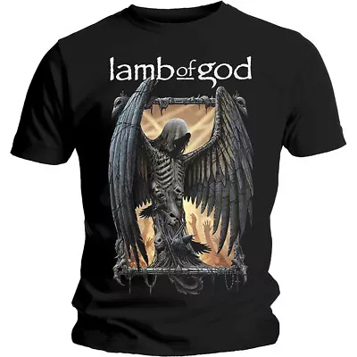 Lamb Of God Winged Death Ashes Of The Wake Official Tee T-Shirt Mens • £17.13