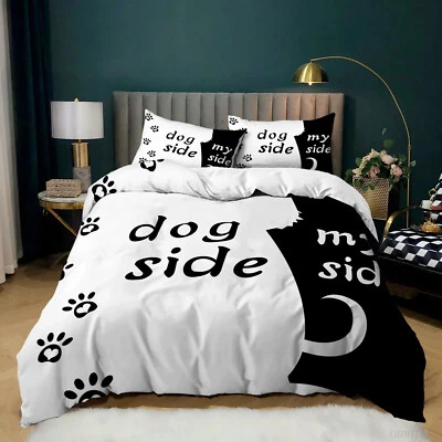 £12.54 • Buy Quilt/Doona/Duvet Cover Set Single/Double/Queen/King Size Bed Pillow Cases