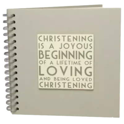 Christening Guest Book - East Of India • £9.99